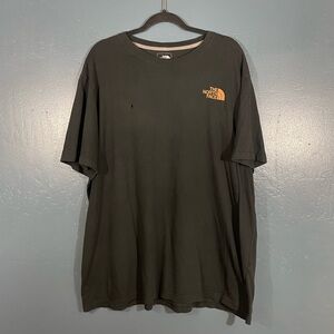 The North Face Men’s Black Logo Graphic Print Shoer Sleeve Tee Size XXL